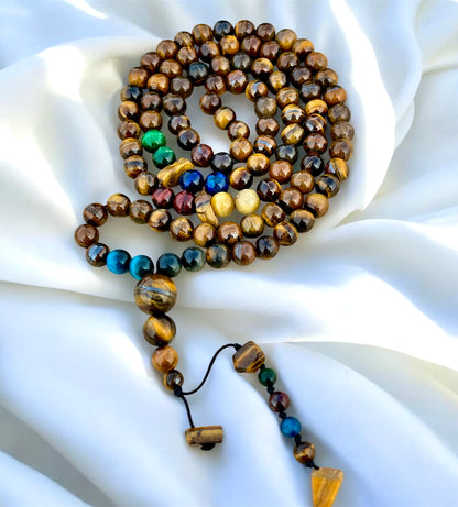 سبحة وعقد عين النمر اصلي99حبة