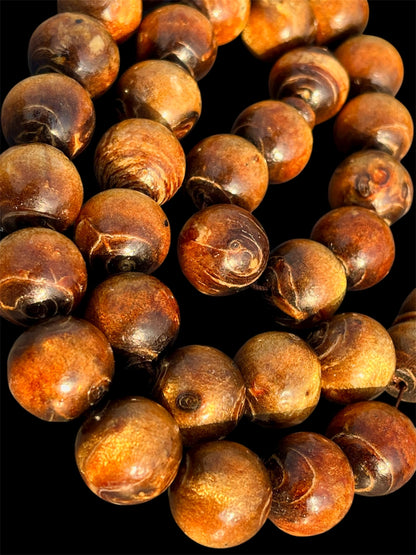 سبحة يسر دهبي نادر ضخمة 18مل