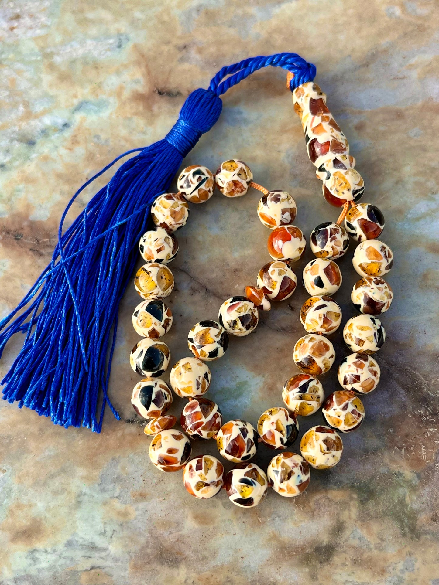 سبحة تراب العنبر اصلي