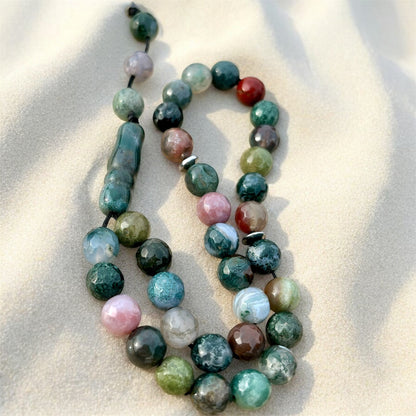 سبحة عقيق موسى طحلبي اصلي