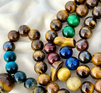 سبحة وعقد عين النمر اصلي99حبة