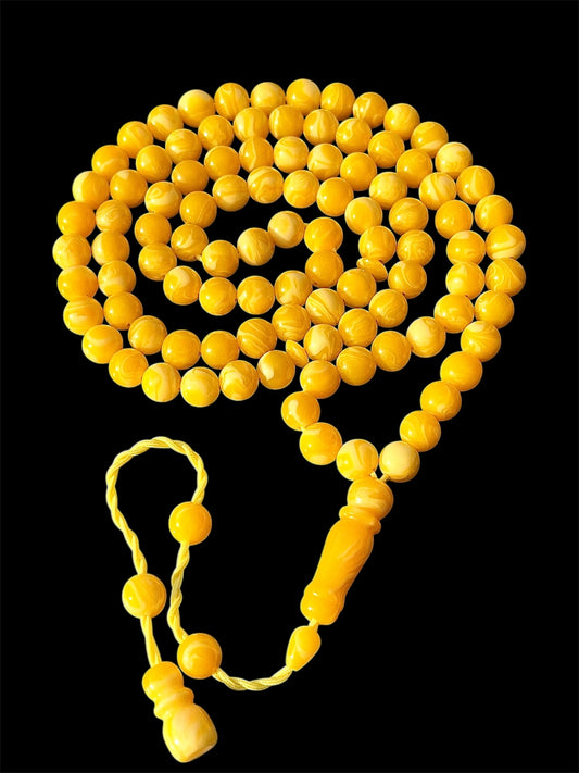 سبحة تراب كهرمان 99حبة