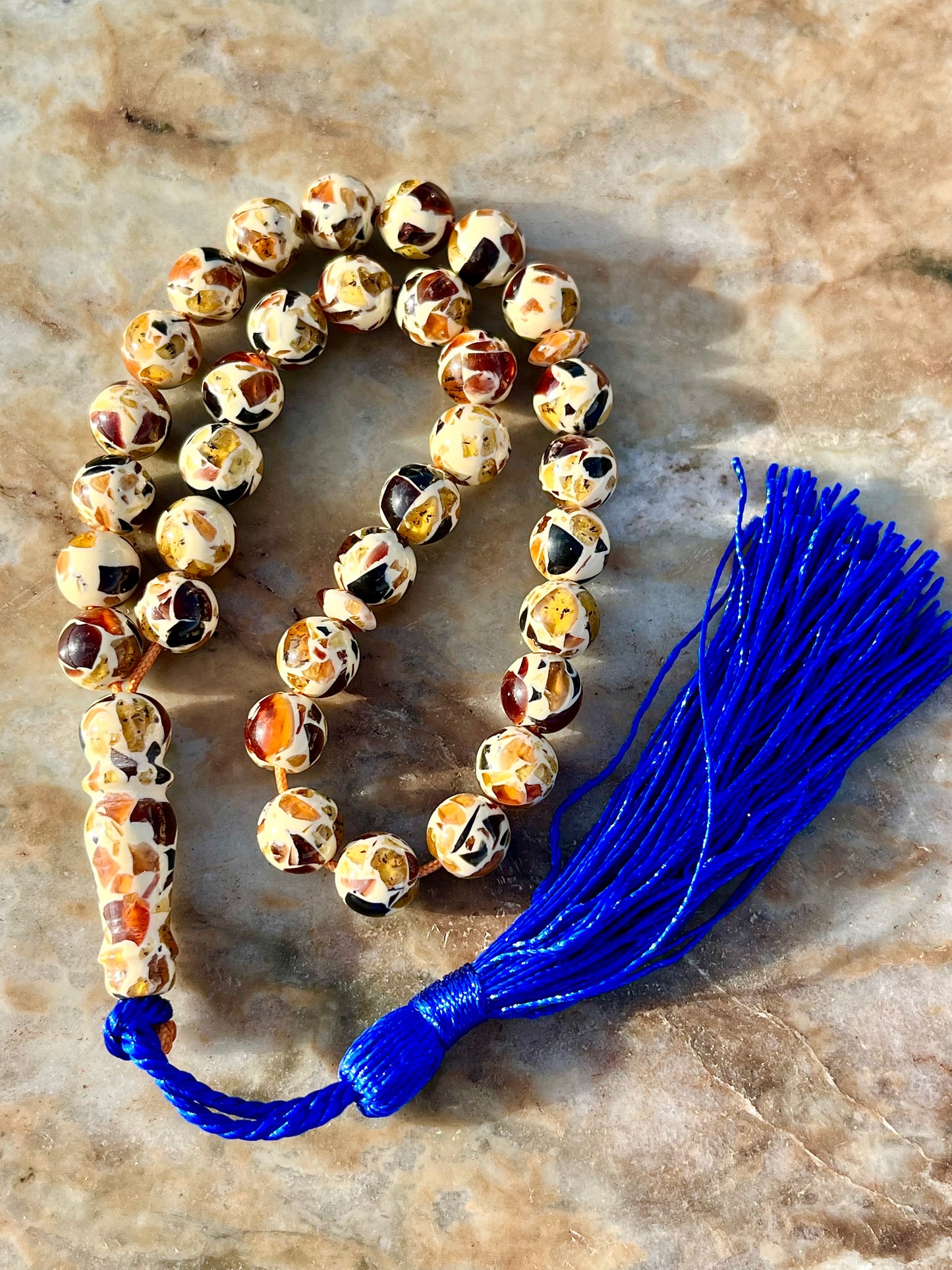 سبحة تراب العنبر اصلي