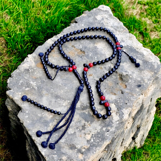 سبحة يسر ومرجان طبيعي 100حبة