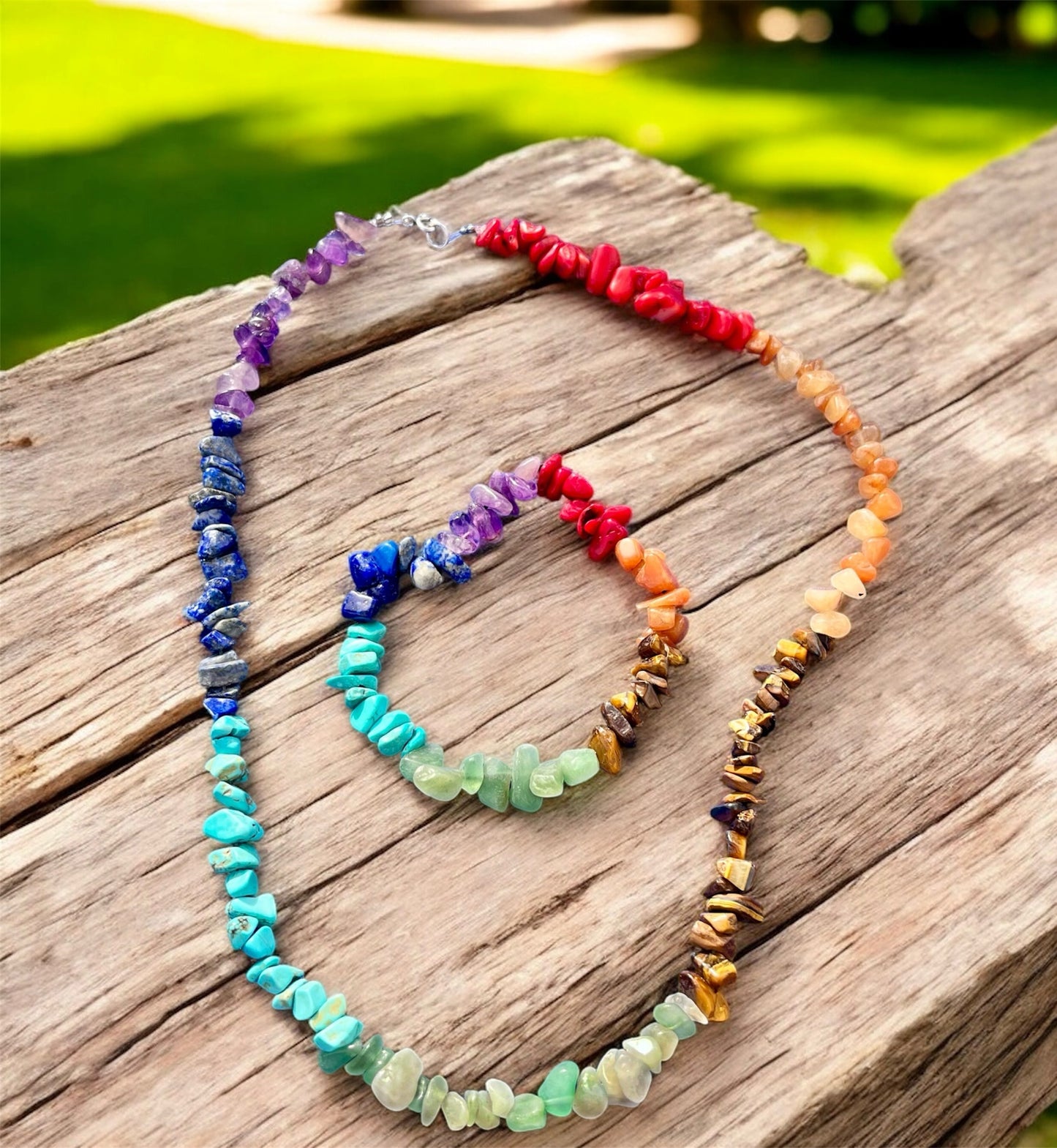 طقم شاكرات الطاقة السبعة