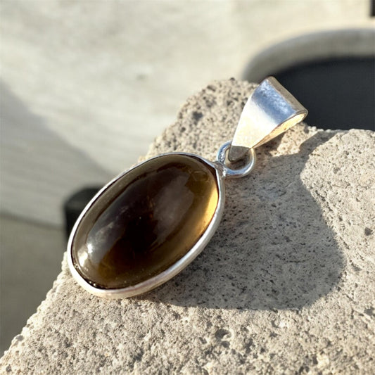 كوارتز دخاني دلاية فضة